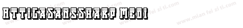 AttilaSansSharp Medi字体转换